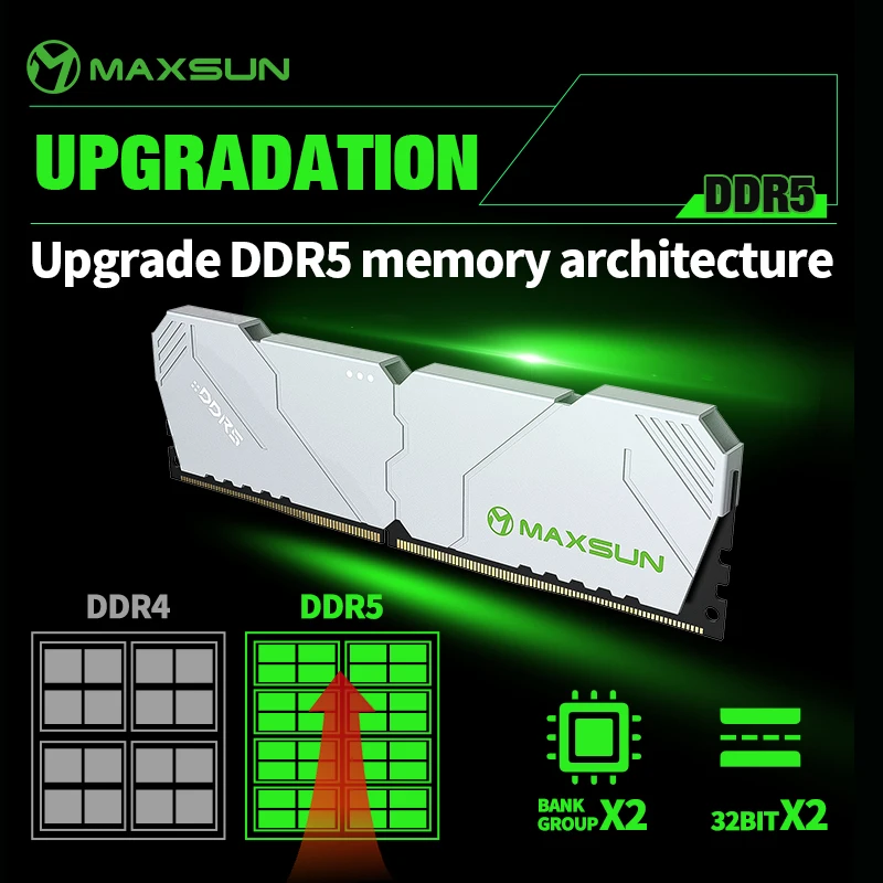 Ddr5 16Gb 6000Mhz - MAXSUN Kühlkörper Memoria RAM DDR5 6000