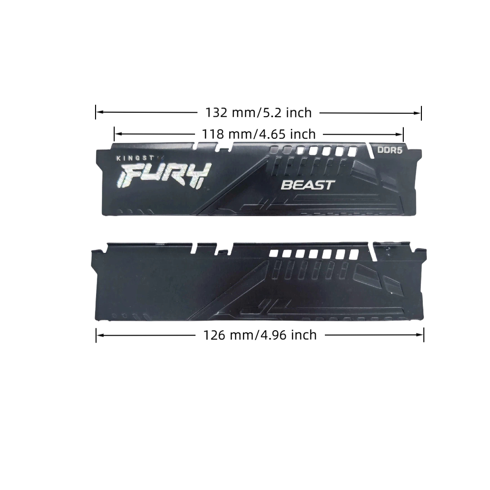 Ddr5 Ram - TISHRIC 10 Stück Desktop-Speicher-Kühlkörper Aluminiumlegierung Wärmeableitungs-Weste