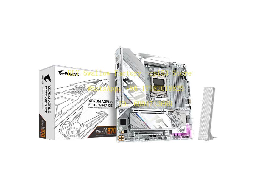 Ddr5 64Gb - AM5 Motherboard ATX Weiß Eisskulptur X870M