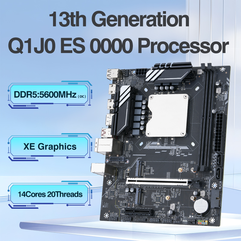 Ddr5 Kit - DIY Gaming-Computer-Motherboard-Set mit Onboard-CPU-Kombination 13. Generation