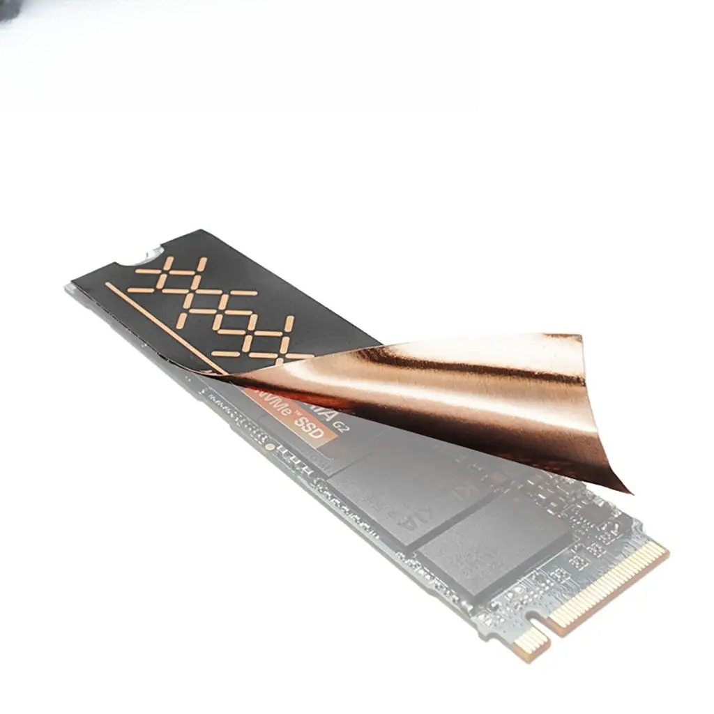 Ddr5 Ram - Maßgefertigter ultradünner Graphen-Kupferfolien-Kühlkörper für M.2 2280