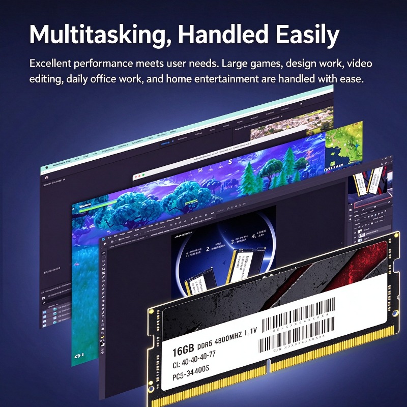 Ddr5 Laptop Ram - DDR5 Laptop-RAM 8GB 16GB 32GB 4800