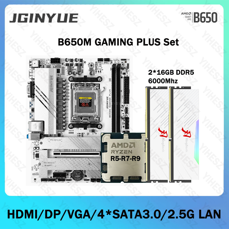 B650 Diy Gaming Computer Mothe – Ddr5 16Gb 6000Mhz Bewertung und Preis