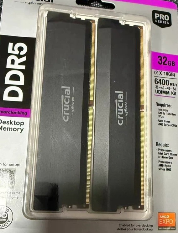 32GB DDR5 6000MHz RAM-Kit, 16G – Ddr5 Ram Bewertung und Preis