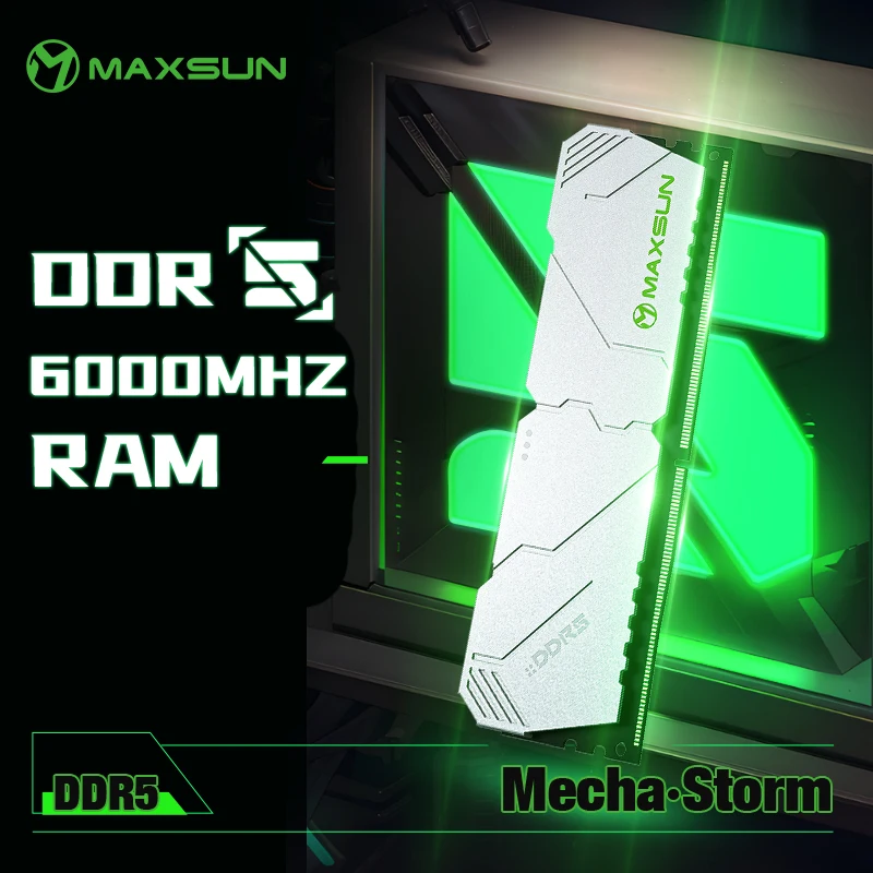MAXSUN Kühlkörper Memoria RAM  – Ddr5 16Gb 6000Mhz Bewertung und Preis