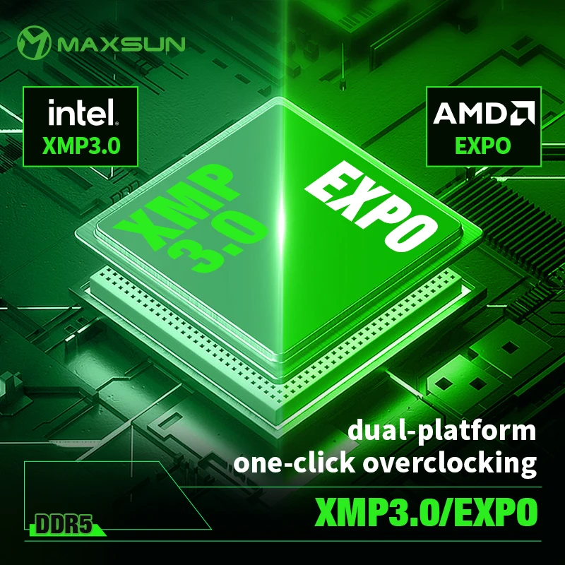 MAXSUN Kühlkörper Memoria RAM  – Ddr5 16Gb 6000Mhz Bewertung und Preis