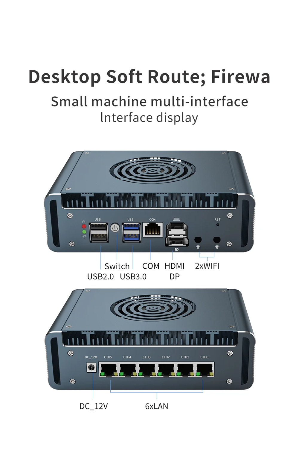 Lüfterloser Firewall-Router 12 – Ddr5 64Gb Bewertung und Preis