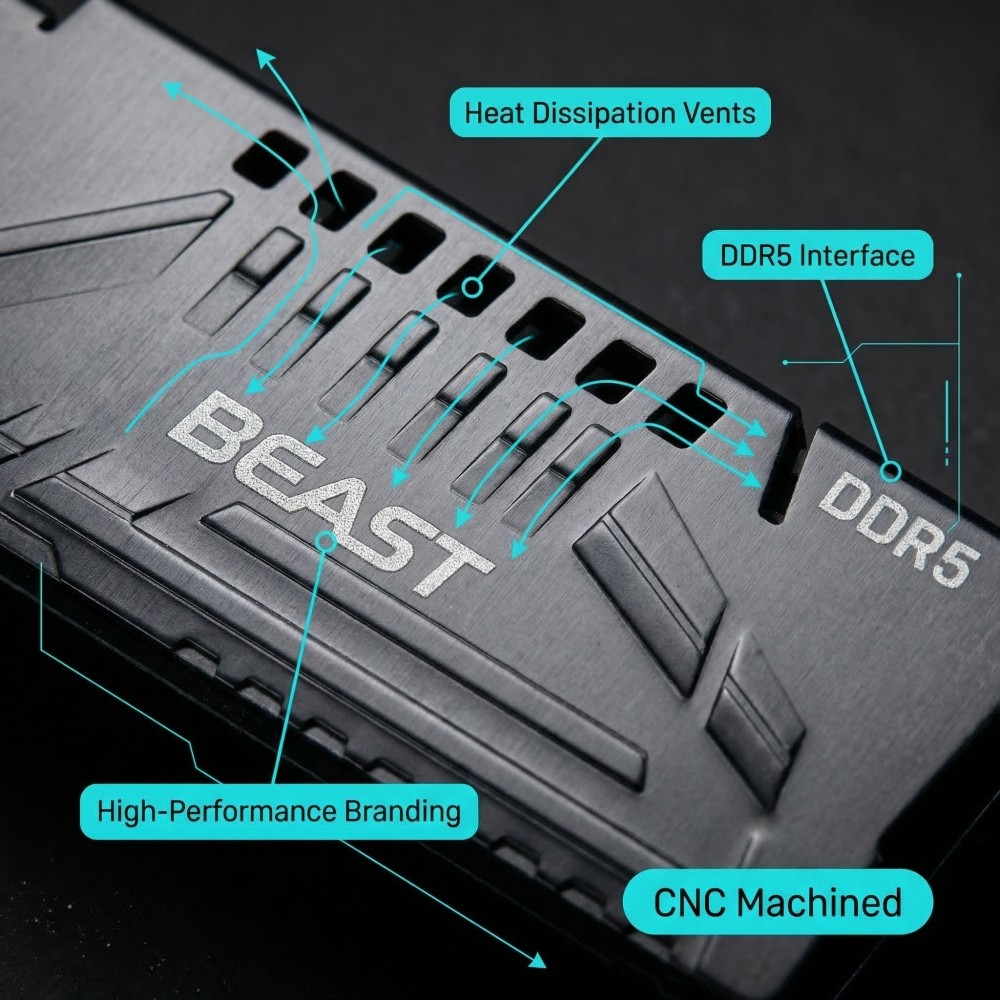 TISHRIC 10 Stück Desktop-Speic – Ddr5 Ram Bewertung und Preis