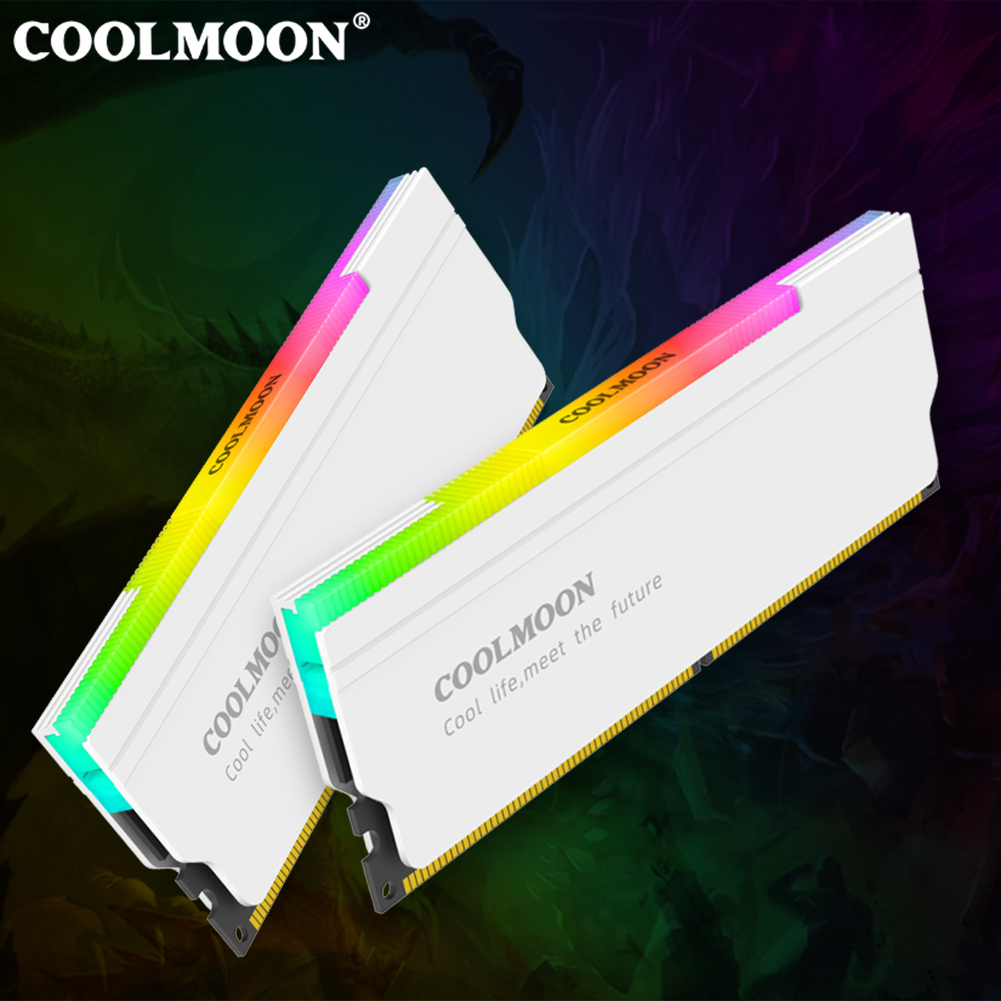 COOLMOON 5V-3PIN ARGB RAM-Kühl – Ddr5 Rgb Ram Bewertung und Preis