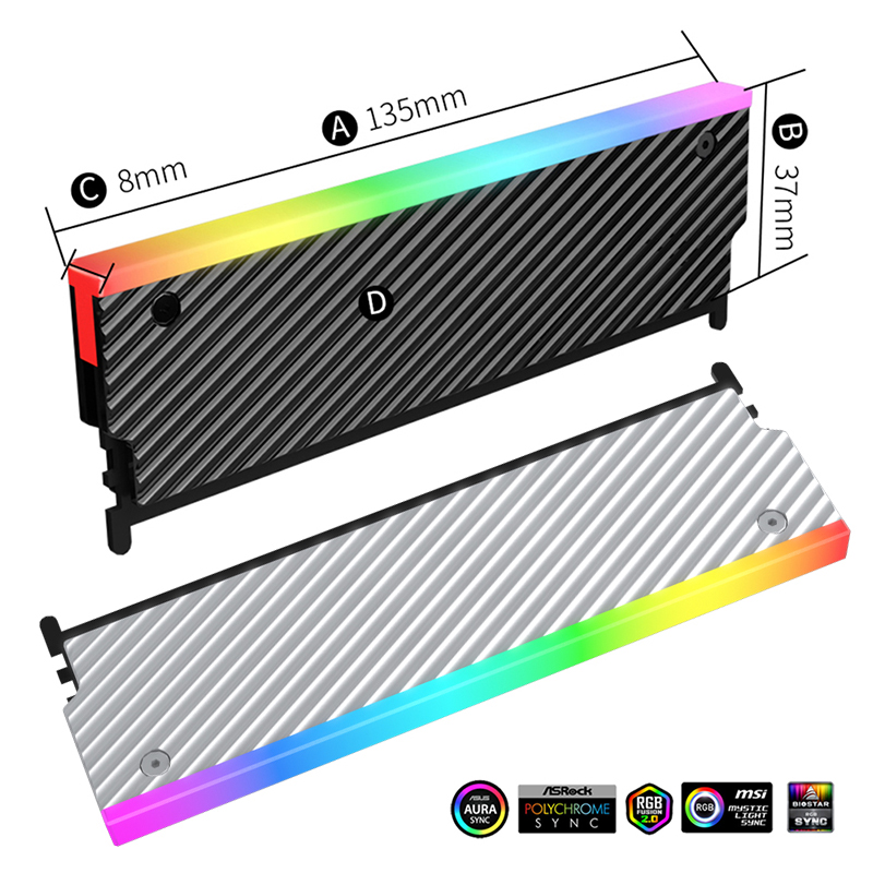 ARGB DDR-Speicher-RAM-Kühler m – Ddr5 Rgb Ram Bewertung und Preis