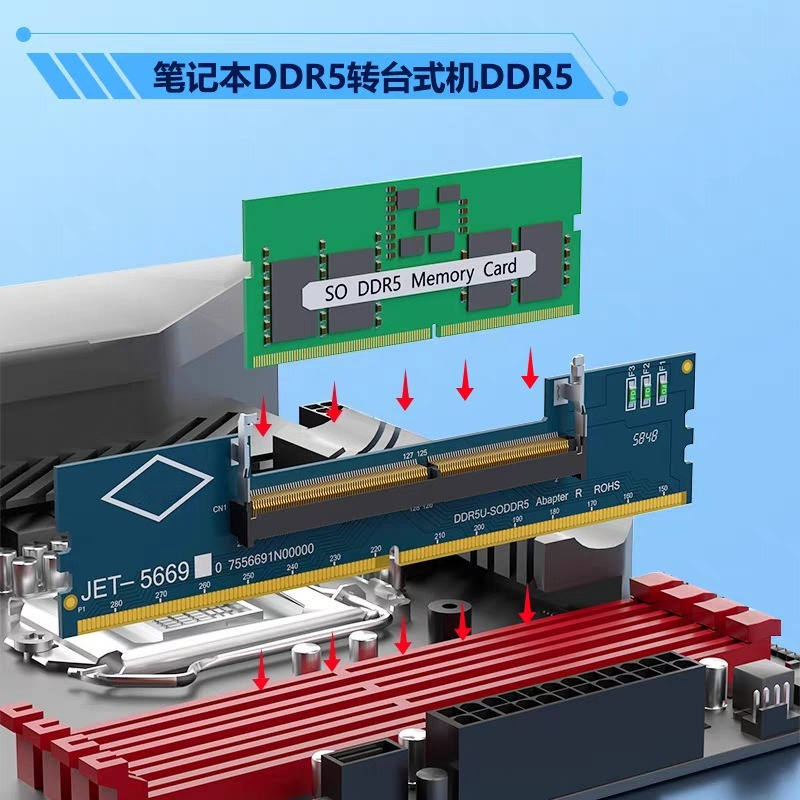 DDR3 DDR4 DDR5 SO-DIMM zu UDIM – Ddr5 Laptop Ram Bewertung und Preis