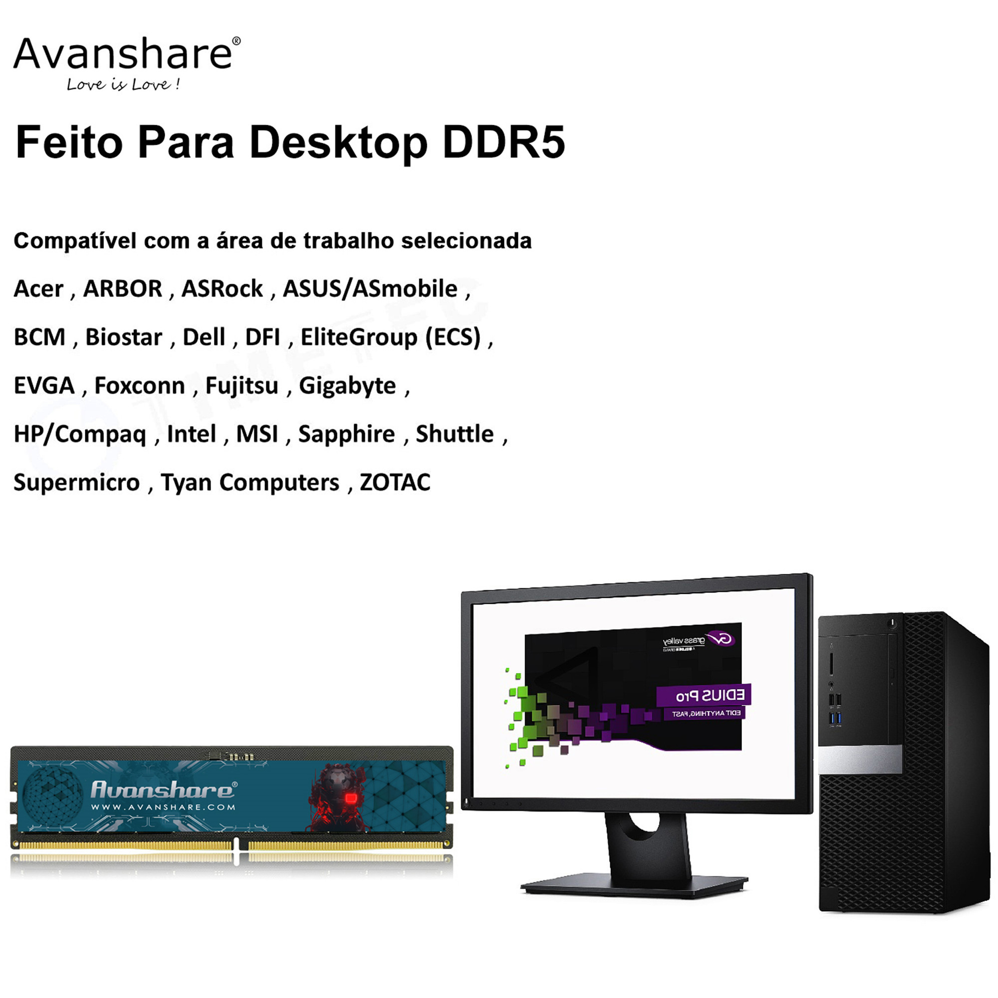 Avanshare Ram Memoria DDR5 DDR – Ddr5 4800Mhz Bewertung und Preis