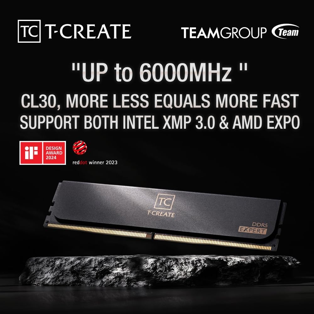 TEAMGROUP T-Create Expert CL30 – Ddr5 Ram Bewertung und Preis