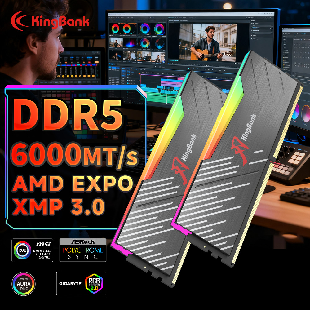 KingBank KRRB DDR5 RGB 16GB /1 – Ddr5 16Gb 6000Mhz Bewertung und Preis