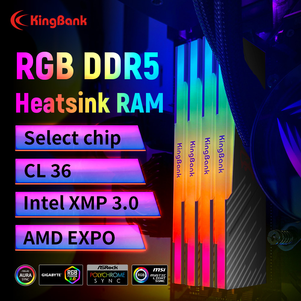KingBank KRRB DDR5 RGB 16GB /1 – Ddr5 16Gb 6000Mhz Bewertung und Preis