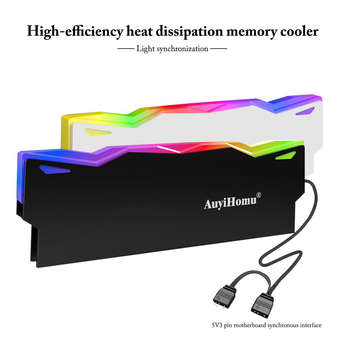 AuyiHomu RGB-Kühlkörper, 5V 3- – Ddr5 Rgb Ram Bewertung und Preis