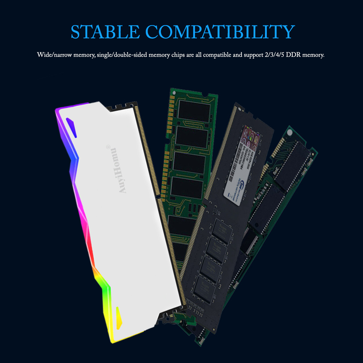 AuyiHomu RGB-Kühlkörper, 5V 3- – Ddr5 Rgb Ram Bewertung und Preis